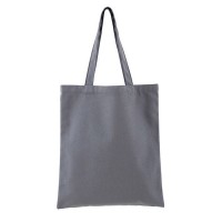Сумка-шоппер Colorina 34х39см, 100% хлопок, серый асфальт