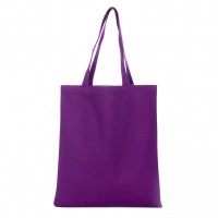 Сумка-шоппер Colorina 34х39см, 100% хлопок, фиолетовый