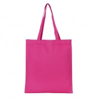 Сумка-шоппер Colorina 34х39см, 100% хлопок, фуксия