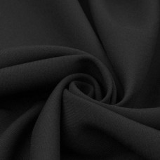 Габардин 230 черный №13, ширина 160 см, рулон 50 пог.м.