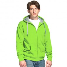 STAN Style(17) толстовка на молнии салатовый 50 (L)