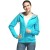 STAN Style Women(17W) толстовка на молнии бирюзовая 44 (S)