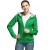 STAN Style Women(17W) толстовка на молнии зеленая 52 (XXL)