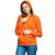 STAN Style Women(17W) толстовка на молнии оранжевая 50 (XL)