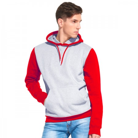 Stan Freedom (20) толстовка красная/серая 52 (XL) | Артикул 15632
