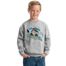 Свитшот ДЕТСКИЙ T-SHIRT из сублифутера серый меланж 32