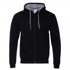 STAN Style(17) толстовка на молнии черный 52 (XL)