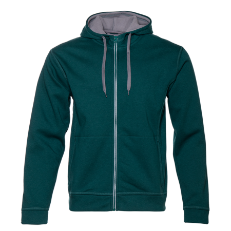 STAN Winner(18) толстовка с кап. на молнии изумрудный 56 (3XL) | Артикул 21218