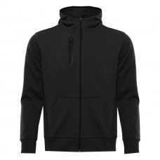 STAN (И24) Толстовка с капюшоном на молнии 330 г/кв.м. черный 54 (XXL)