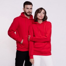 UVINAL Толстовка с капюшоном красная 44 (XS)