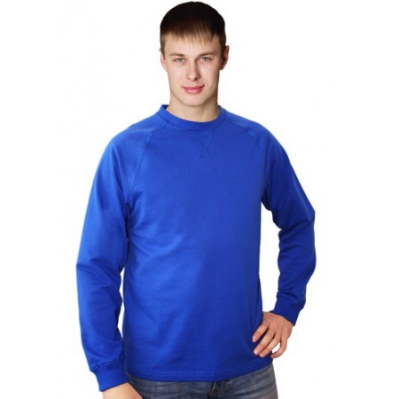 STAN Work(60) Толстовка-свитшот ярко-синий 44 (XS) | Артикул 11978